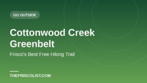 Cottonwood Creek Greenbelt — Frisco's Best Free Hiking Trail